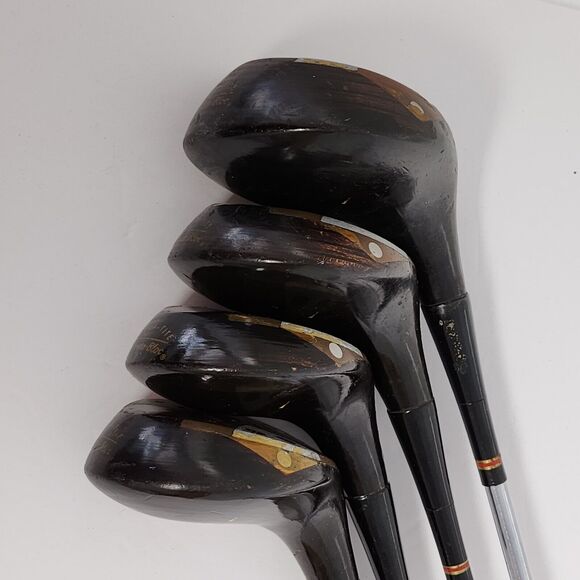 Vintage Wilson Staff-II 4300 Strata Block Wood Set 1,3,4,5 Regular Steel RH Fair - Picture 5 of 16